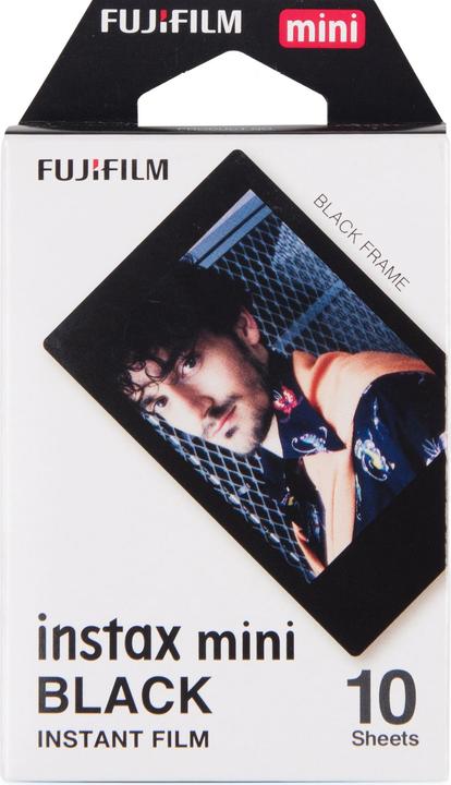 Actual product image Fujifilm Instax Mini 10 sheets black (Instax Mini)