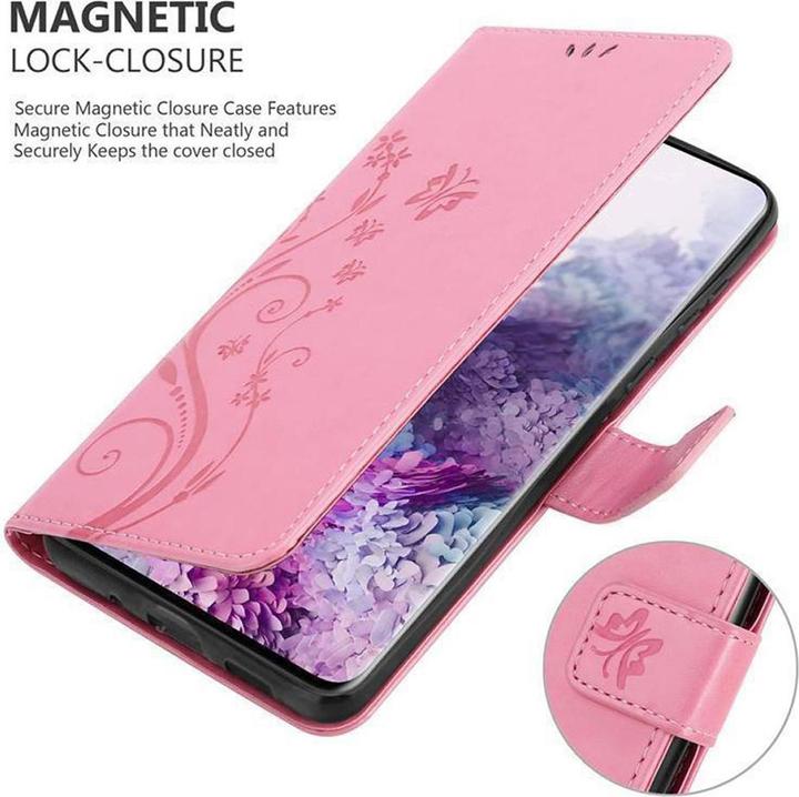 Actual product image Cadorabo Flower Book Cover (Samsung Galaxy S20+)