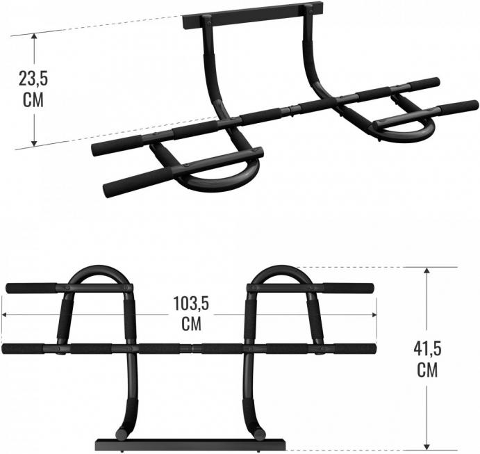 Image du produit Gorilla Sports Barre de traction