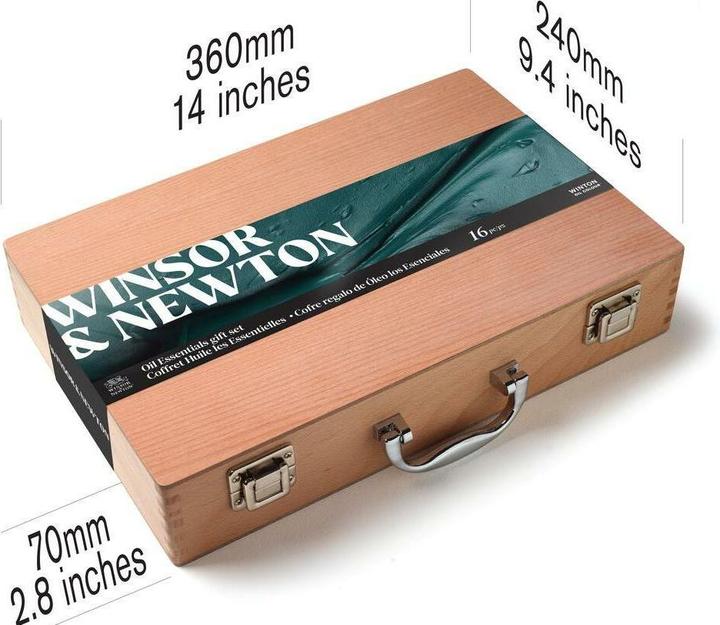 Produktbild Winsor & Newton Ölfarbe Oil Winton Holzkasten 8 x 37 ml (Mehrfarbig)
