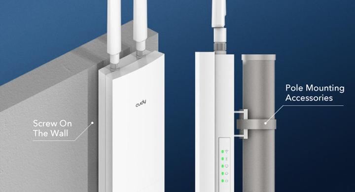 Image du produit Cudy AP1200 White Power over Ethernet (PoE) (867 Mbit/s)