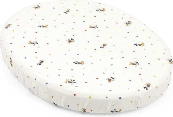Produktbild Stokke Sleepi Mini V3 Spannbettlaken Mickey Celebration