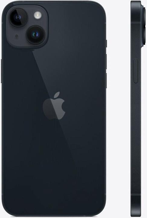 Image du produit Re!commerce iPhone 14 Plus (128 Go, Minuit, Noir, 6.70", 12 Mpx, SIM + eSIM, A / Comme neuf)