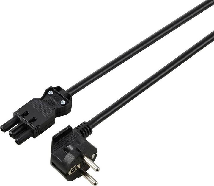 Immagine prodotto Sygonix SY-6676352 Anschlussleitung Schwarz 7.5 m (7.50 m)