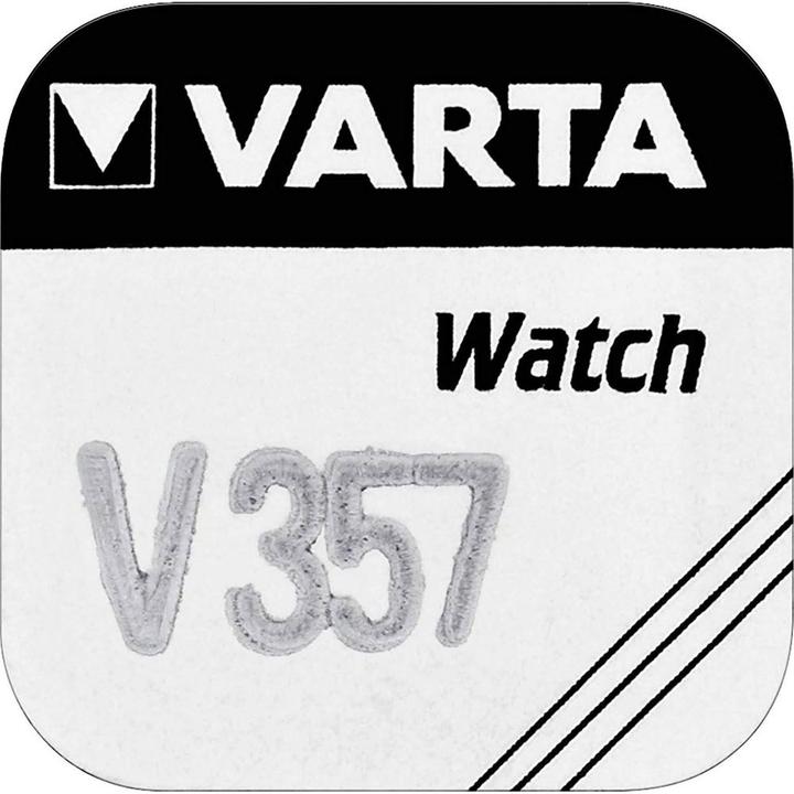 Actual product image Varta V357 (1 pcs., SR44, 155 mAh)