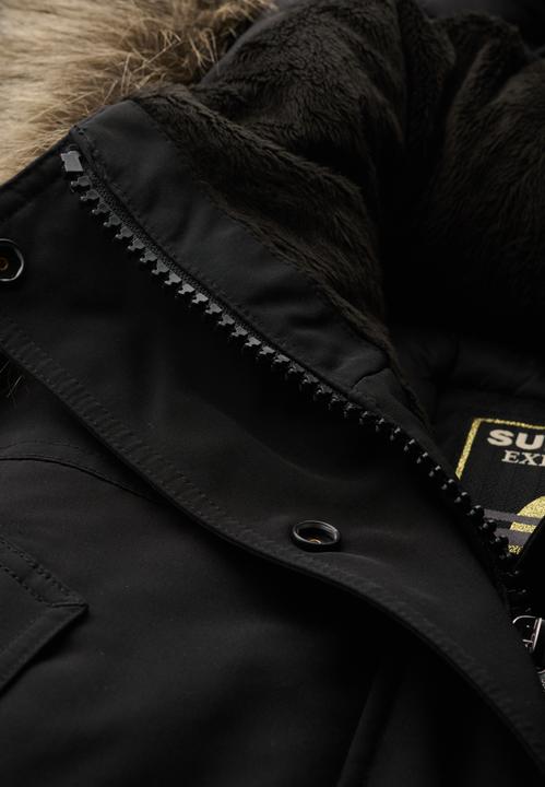 Produktbild Superdry EVEREST FAUX FUR PARKA JACKET Dames Jas - Maat XS (XS)