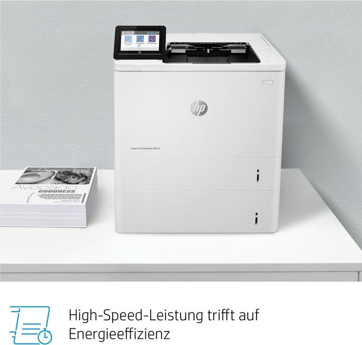 Actual product image HP LaserJet Enterprise M612dn (Laser, Black and white)