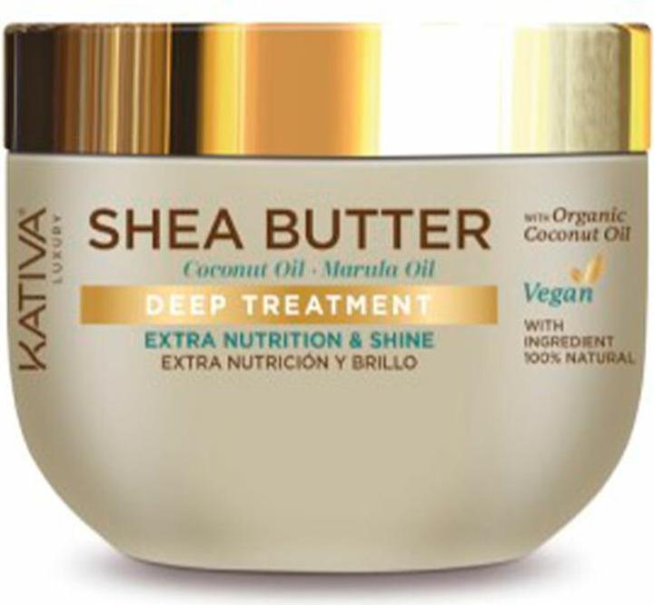 Kativa Shea Butter Coconut y Marula Oil Deep Treatment 300ml (300 ml)