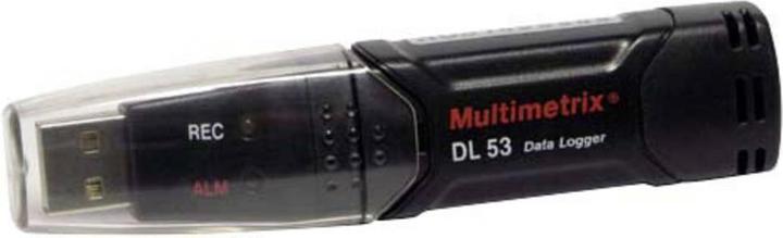 Produktbild Multimetrix Luftfeuchte Datenlogger DL 53 USB Lufttemperatur und Feuchtigkeitslogger