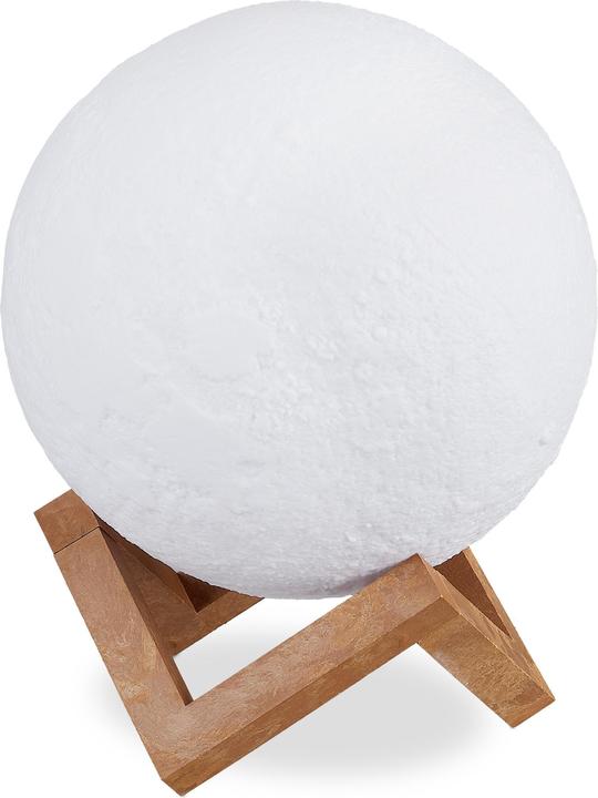 Image du produit Relaxdays lampe lune 3D