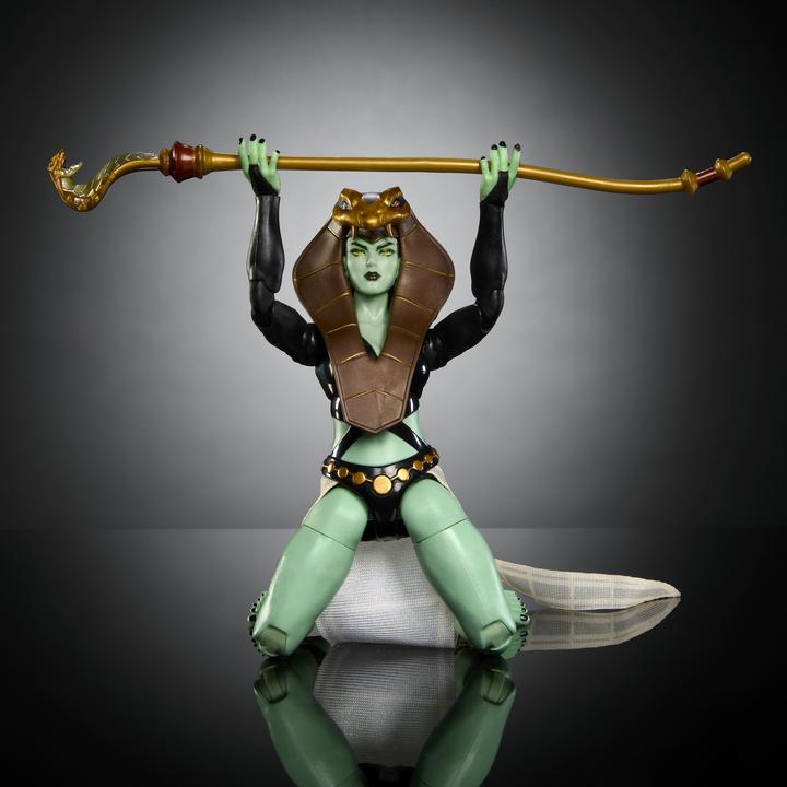 Actual product image Masters of the Universe Masterverse Rev Snake Sorceress Teela