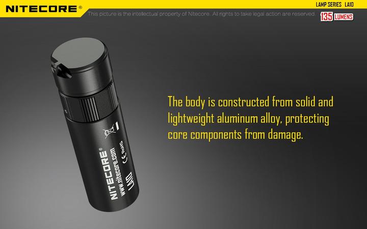 Produktbild Nitecore La10 Cri (7.85 cm, 75 lm)