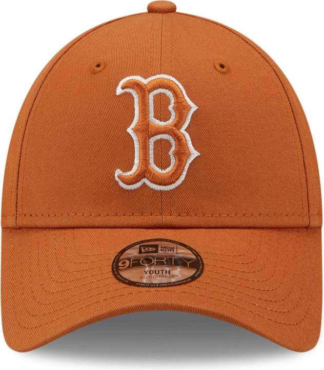 Produktbild New Era 9Forty Kinder Cap - Boston Red Sox toffee - Youth (55, 56)