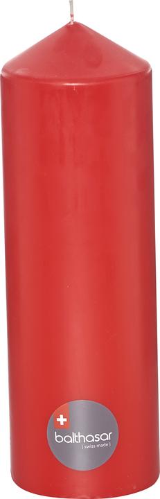 Actual product image Balthasar Cylinder candle red - 6 pieces (1 pcs.)