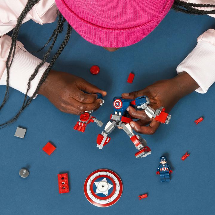 Actual product image LEGO Captain America Mech (76168, LEGO Marvel)