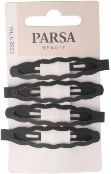 Produktbild Parsa Beauty PARSA Haarclips gewellt, matt, schwarz 4 Stk. (4 Stk.)