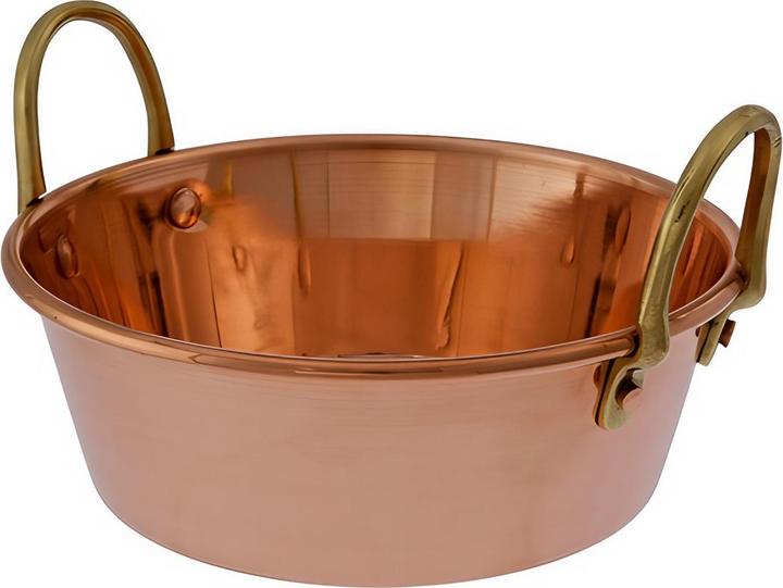 Actual product image Ich-zapfe Pot, jam pot - copper and brass (20 cm, Pot, Copper)