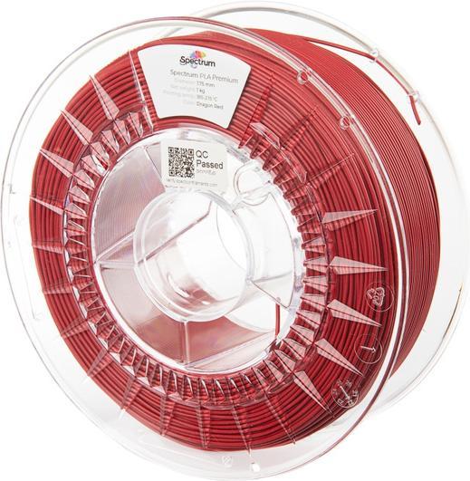Immagine prodotto Filamento / PLA / DRAGON RED / 1,75 mm / 1 kg (PLA, 1.75 mm, 1000 g, Rosso)