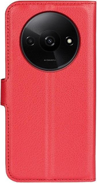 Actual product image MU Classic Litchi Leather Bookcover Series (Xiaomi Redmi A3)