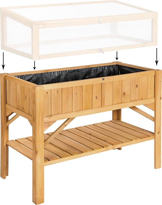 Produktbild tectake Hochbeet