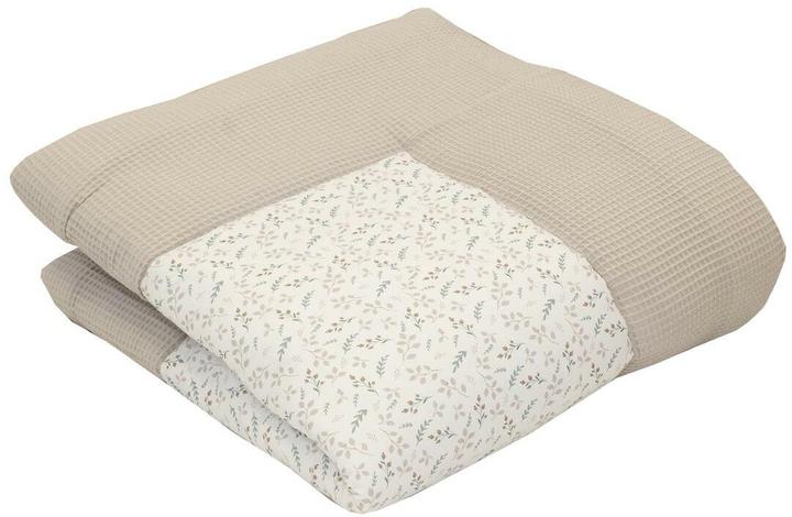 Image du produit Ullenboom Tapis d'éveil Waffle Floral Sand 120 x 120 cm