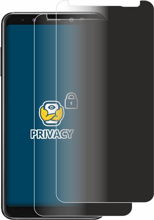 Image du produit BROTECT Film anti-regards Anti-Spy Privacy Film de protection contre la lumière bleue (2 pièce(s), Samsung Galaxy A8 (2018))
