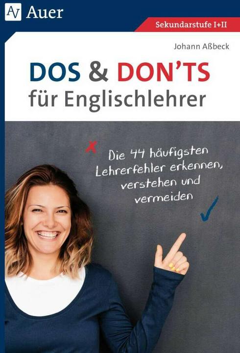 Produktbild Dos and Donts für Englischlehrer (Deutsch, Johann Assbeck, 2020)