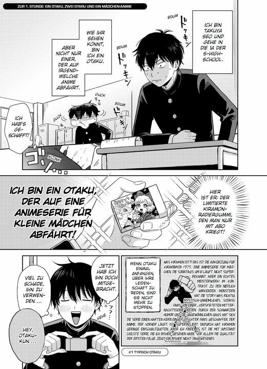 Actual product image Panini Gibt's denn keine Gyaru, die nett zu Otaku sind?! 01 (German, Sakana Uozumi, Norishirochan, 2024)