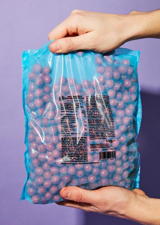 Actual product image KoRo Rice crispies in white chocolate with strawberry powder (1000 g)