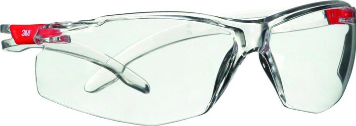 Produktbild 3M SecureFit SF501SGAF-RED Schutzbrille mit Antibeschlag-Schutz Transparent, Ora