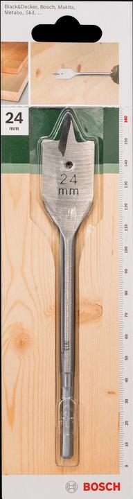 Produktbild Bosch Zubehör Flachfräsbohrer, Sechskant D= 24,0 mm L= 160 mm (24 mm)