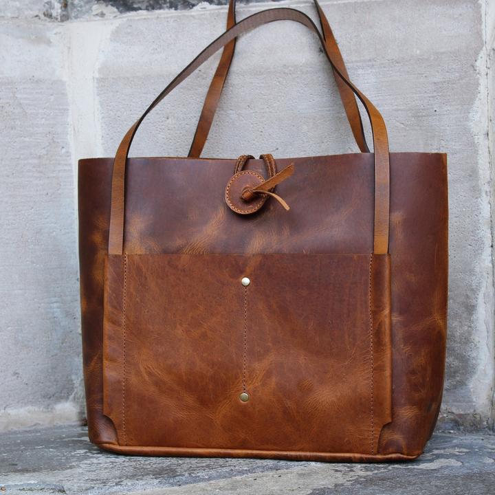 Actual product image Only-Bags.Store Leather Handbag, Shoulder Bag, Top Handle Bag, Christmas Gift