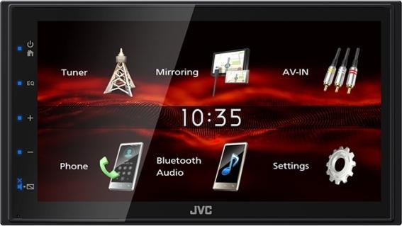 Actual product image JVC KW-M180BT - 2 DIN multimedia car radio
