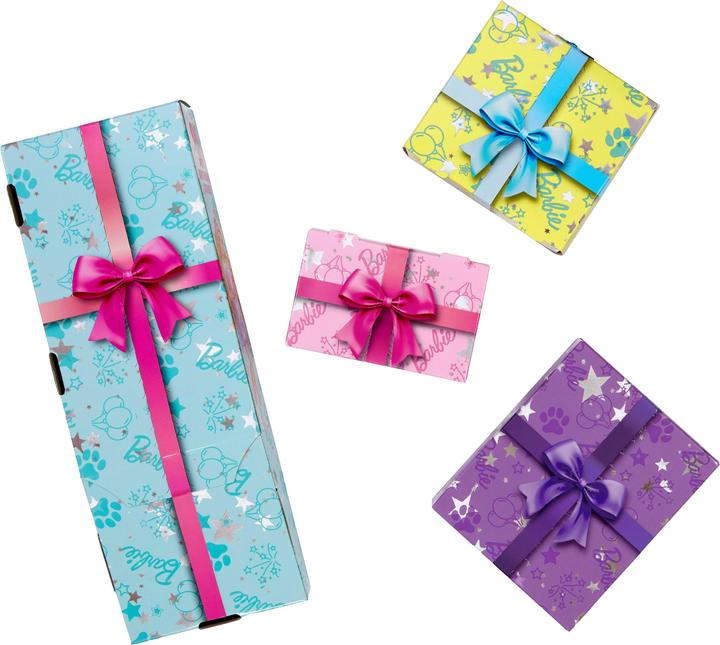 Produktbild Barbie Party Unboxed Haustier Geburtstag Serie - lila Kleid