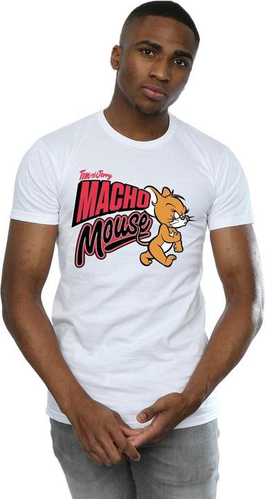 Image du produit Tom & Jerry - T-shirt MACHO MOUSE - Homme (XL)