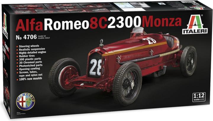 Actual product image 1:12 Alfa Romeo 8C 2300 Monza Nuvolari