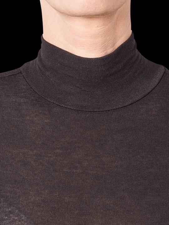 Actual product image Scotch & Soda Turtle Neck Shirt Long Sleeve Evening Black (M)