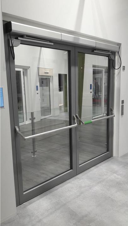 Actual product image BKS Visual orientation aid for bar handles EN 1125, green plastic (Door handle)