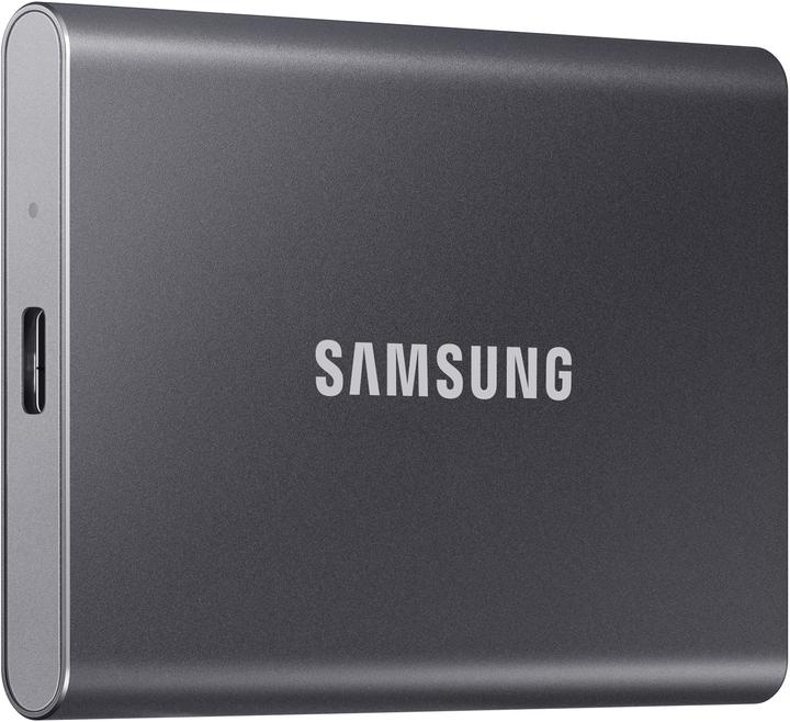 Actual product image Samsung Portable T7 Titan Grey (500 GB)