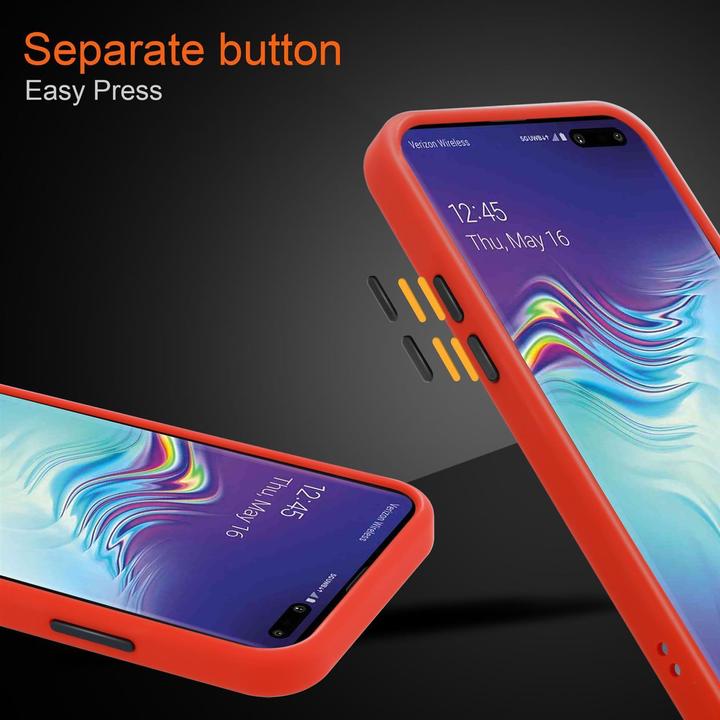 Actual product image Cadorabo Hybrid Matt Cover (Samsung Galaxy S10)