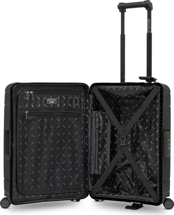 Image du produit Redolz Essentials 15 4 roues trolley cabine 55 cm avec fermeture à trois points (40 l, Bagage à main (jusqu'à 50l))