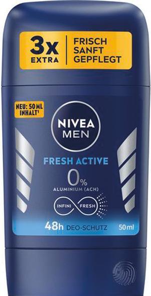 NIVEA MEN Fresh Active Deo Stick (Stick, 50 ml)