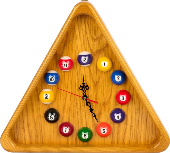Actual product image Sportime Billiard wall clock