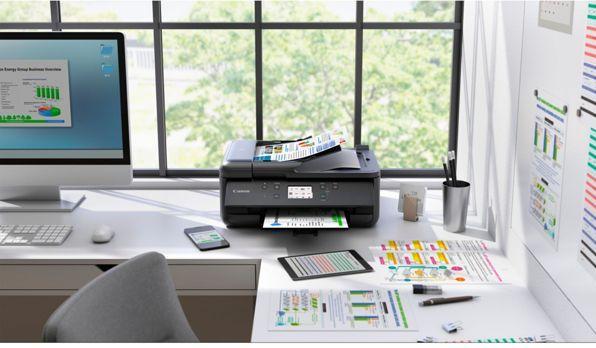 Actual product image Canon PIXMA TR7650 (Ink, Colour)