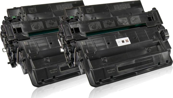 Produktbild Inkadoo Toner sparset kompatibel zu HP CE 255 X / 55X enthält 2x Tonerkartusche Schwarz (BK)