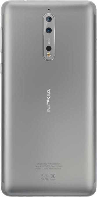 Image du produit Nokia 8 (64 Go, Acier inoxydable, 5.30", SIM simple, 13 Mpx, 4G)