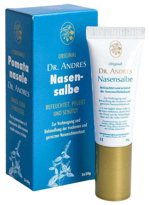 Actual product image Dr. Andres ANDRES Nasensalbe 2 Tb 20g (2 Piece)