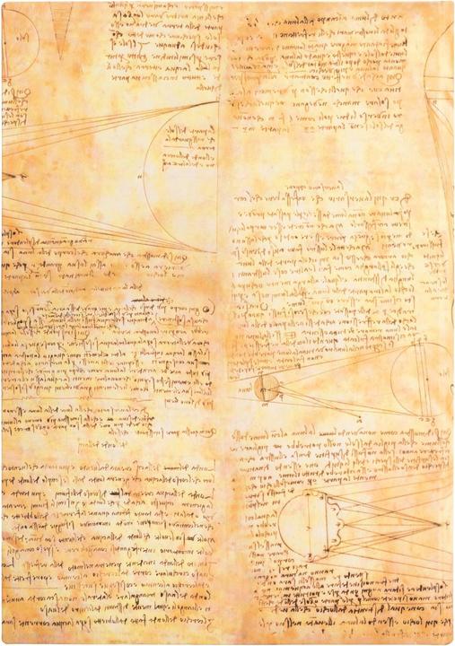 Image du produit Paperblanks Carnets de croquis Esquisses de Léonard de Vinci Soleil et clair de lune Grande (Couverture rigide)