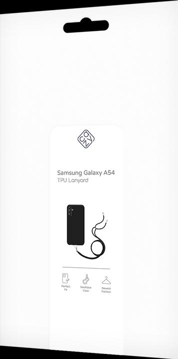 Produktbild Cazy Handykette Hülle Kompatibel mit Samsung Galaxy A54 - Silikon Handyhülle mit Band Necklace Hülle -