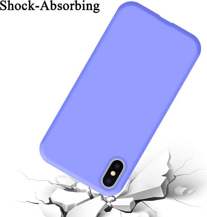 Actual product image Cadorabo TPU Liquid Silicone Case Cover (Apple iPhone XS Max)